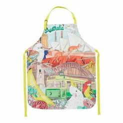 Mozi Australiana Print Apron Multi 7 Mozi Australiana Print Apron Multi -Dinnerware Sales BP535781001 multi msc