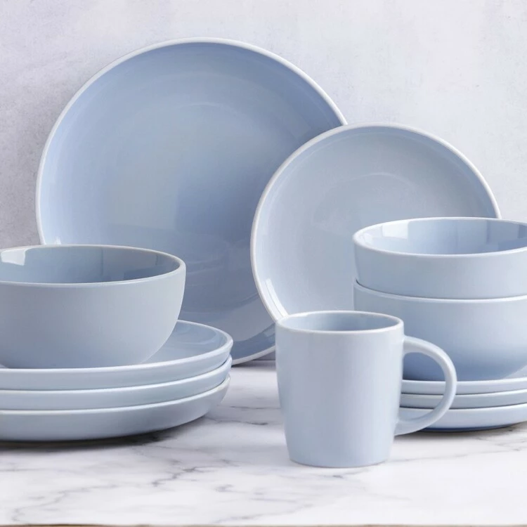 Soren Aurora 16-Piece Dinner Set Blue 4 Soren Aurora 16-Piece Dinner Set Blue - Image 2