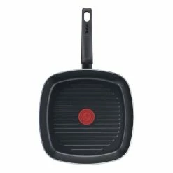 Tefal Simple Cook Non-Stick Grill Pan 26cm -Dinnerware Sales BP620175 nc 3