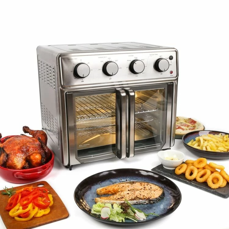 Smith & Nobel Air Fryer French Door Stainless Steel SNAF250SS 5 Smith & Nobel Air Fryer French Door Stainless Steel SNAF250SS - Image 3