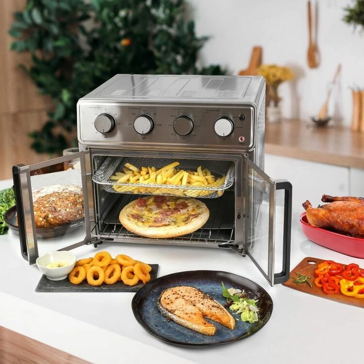 Smith & Nobel Air Fryer French Door Stainless Steel SNAF250SS 3 Smith & Nobel Air Fryer French Door Stainless Steel SNAF250SS