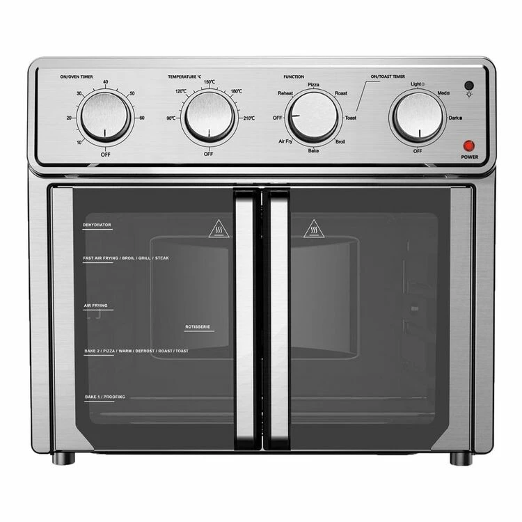 Smith & Nobel Air Fryer French Door Stainless Steel SNAF250SS 9 Smith & Nobel Air Fryer French Door Stainless Steel SNAF250SS - Image 7