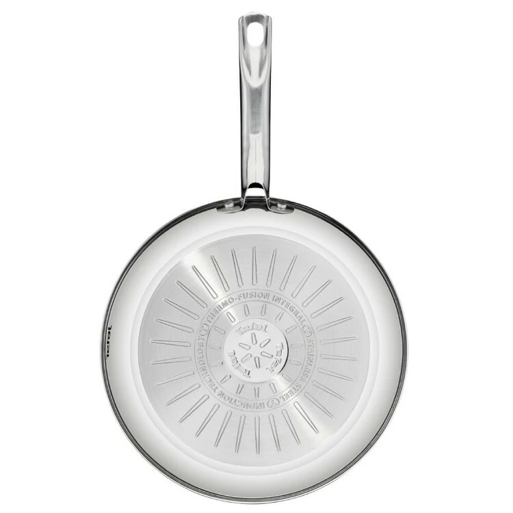 Tefal Intuition Induction Stainless Steel Frypan 24cm 4 Tefal Intuition Induction Stainless Steel Frypan 24cm - Image 2