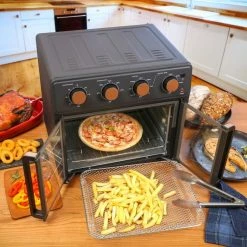 Smith & Nobel Air Fryer French Door Rose Gold & Black SNAF250RGB