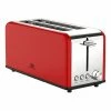 Smith & Nobel 4 Slice Red Long Toaster With Anti-Jam Function TM8230 -Dinnerware Sales BP637337 nc 2