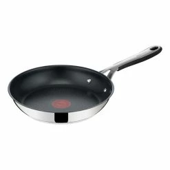 JAMIE OLIVER By Tefal Kitchen Essentials Stainless Steel Frypan 24 Cm -Dinnerware Sales BP641688 nc