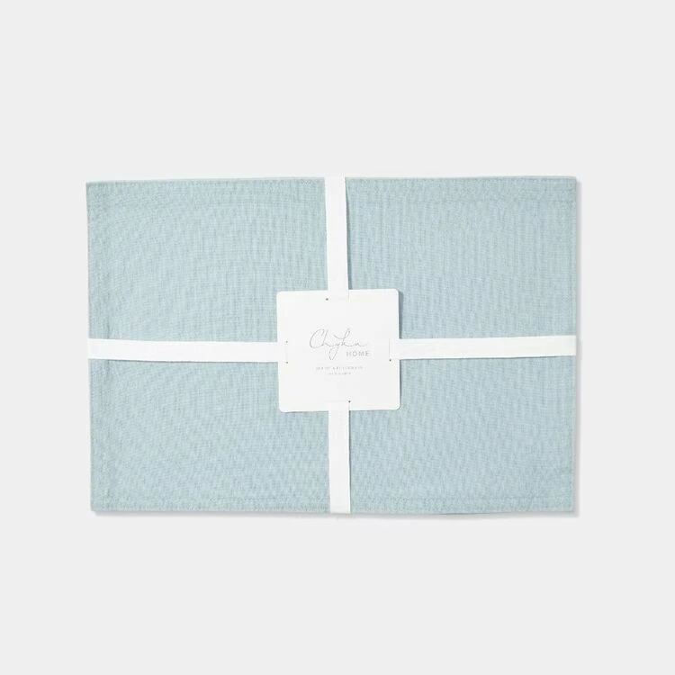 Chyka Home 4 Pack Placemat 33 X 48 Cm Slate 3 Chyka Home 4 Pack Placemat 33 X 48 Cm Slate