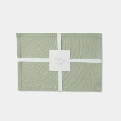 Chyka Home 4 Pack Placemat 33 X 48 Cm Sage