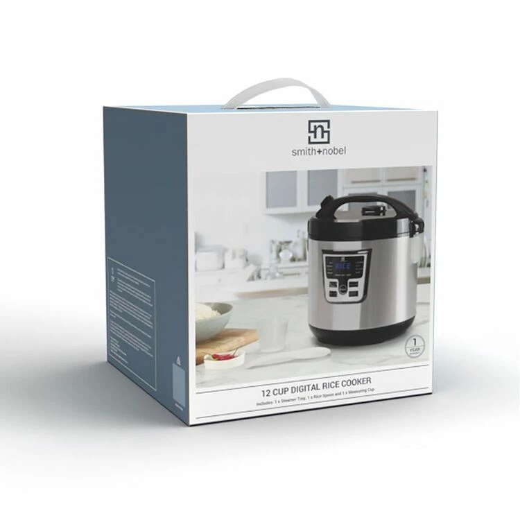 Smith & Nobel 12 Cup Rice Cooker With Preset Functions 5 Smith & Nobel 12 Cup Rice Cooker With Preset Functions - Image 3