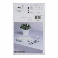 Dine By Ladelle Cucina Tablecloth White 150 X 260 Cm