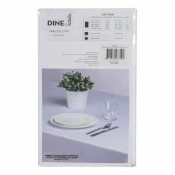 Dine By Ladelle Cucina Tablecloth White 150 X 300 Cm