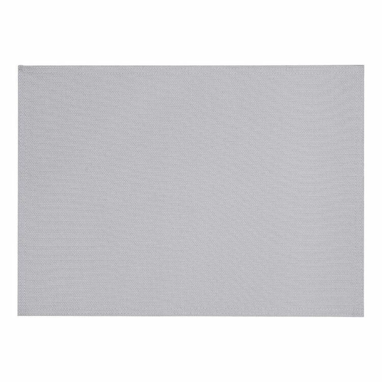 Dine By Ladelle Ellroy Placemat Grey 45 X 33 Cm 3 Dine By Ladelle Ellroy Placemat Grey 45 X 33 Cm