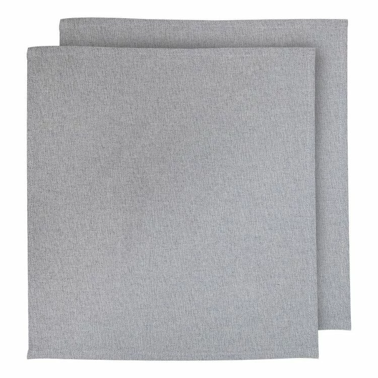 Dine By Ladelle Ellroy 2 Pack Napkin Grey 45 X 45 Cm 3 Dine By Ladelle Ellroy 2 Pack Napkin Grey 45 X 45 Cm