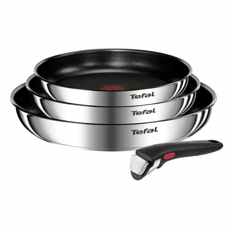 Tefal Ingenio Emotion 4-Piece Induction Stainless Steel Frypan Set 7 Tefal Ingenio Emotion 4-Piece Induction Stainless Steel Frypan Set - Image 5