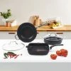 Tefal Premium Specialty Cast Aluminium Induction Deep Square Grill 28 Cm -Dinnerware Sales BP643705 nc 5