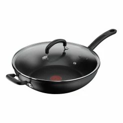 Tefal 32cm Specialty Wok With Lid -Dinnerware Sales BP643711 nc