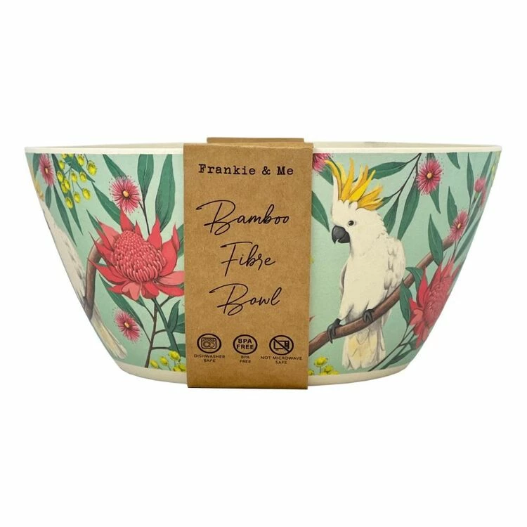 Frankie & Me Australiana Bamboo Serving Bowl 25 Cm 6 Frankie & Me Australiana Bamboo Serving Bowl 25 Cm - Image 4
