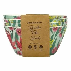 Frankie & Me Australiana Bamboo Bowl 4 Pack 14 Cm 9 Frankie & Me Australiana Bamboo Bowl 4 Pack 14 Cm -Dinnerware Sales BP644797 nc
