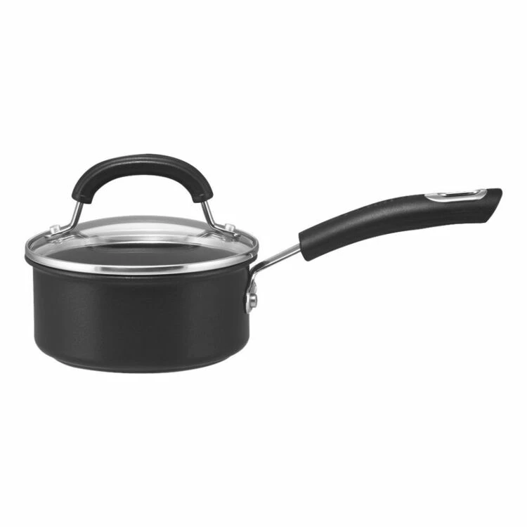 Circulon Total Hard Anodised 14cm/0.9L Covered Saucepan 4 Circulon Total Hard Anodised 14cm/0.9L Covered Saucepan - Image 2