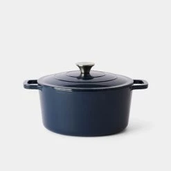 Smith & Nobel Traditions 5L Cast Iron Casserole Navy 5 Smith & Nobel Traditions 5L Cast Iron Casserole Navy -Dinnerware Sales BP645062 nc