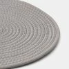 Jayson Brunsdon Homewares Round Rope Placemat 33 Cm Grey 2 Jayson Brunsdon Homewares Round Rope Placemat 33 Cm Grey -Dinnerware Sales BP646764 nc 2