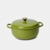 Smith & Nobel Luxe Cast Iron Casserole 6L Green 2 Smith & Nobel Luxe Cast Iron Casserole 6L Green -Dinnerware Sales BP646781 nc