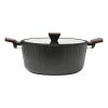 Classica Diamond Stone Elegance Black 28 Cm Casserole -Dinnerware Sales BP647640 nc
