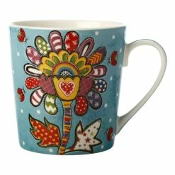 Maxwell & Williams Donna's Garden Mug 350ml Bubbly Blossom Tin Gift Boxed -Dinnerware Sales BP647641 nc
