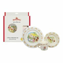 Bunnykins 3-Piece Melamine Set Playing Design