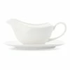 Casa Domani Pearlesque Gravy Boat And Saucer 2 Casa Domani Pearlesque Gravy Boat And Saucer -Dinnerware Sales SP 476127