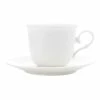 Casa Domani Casual White Florence Teacup And Saucer 200mL 2 Casa Domani Casual White Florence Teacup And Saucer 200mL -Dinnerware Sales SP 496066