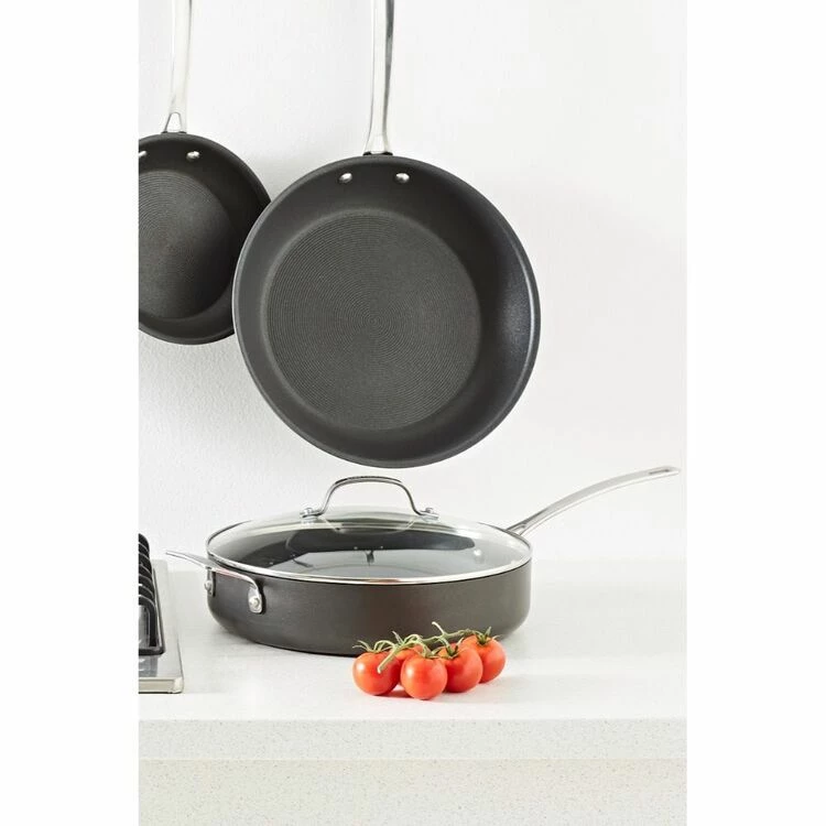 Circulon Genesis Plus Hard Anodised Sauté Pan 30cm/4.5L 3 Circulon Genesis Plus Hard Anodised Sauté Pan 30cm/4.5L