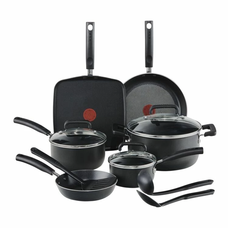 Tefal Ambiance 6-Piece Cookset + 3 Utensils 3 Tefal Ambiance 6-Piece Cookset + 3 Utensils