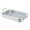 Scanpan Impact Stainless Steel Roasting Pan With Rack 42 X 26 Cm -Dinnerware Sales SP 517747