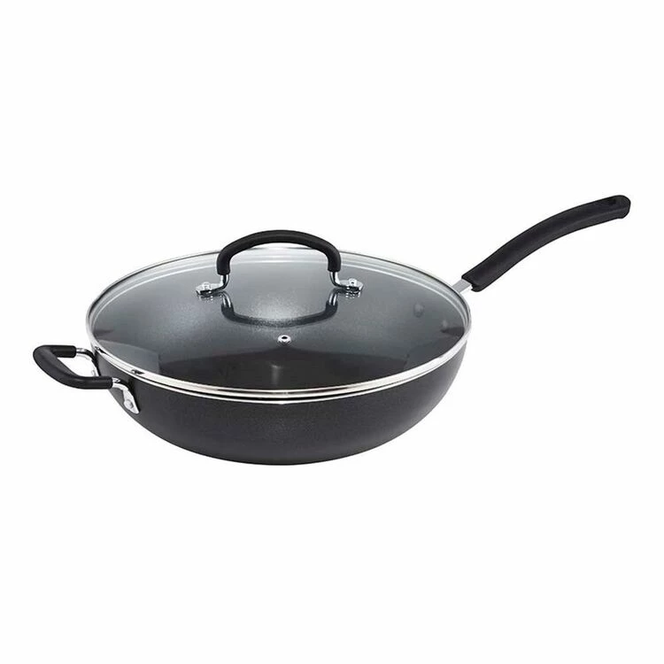 Tefal Specialty PTFE Wok And Lid 32cm 4 Tefal Specialty PTFE Wok And Lid 32cm - Image 2