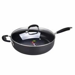 Smith & Nobel Professional Hard Anodised Sauté Pan 32cm