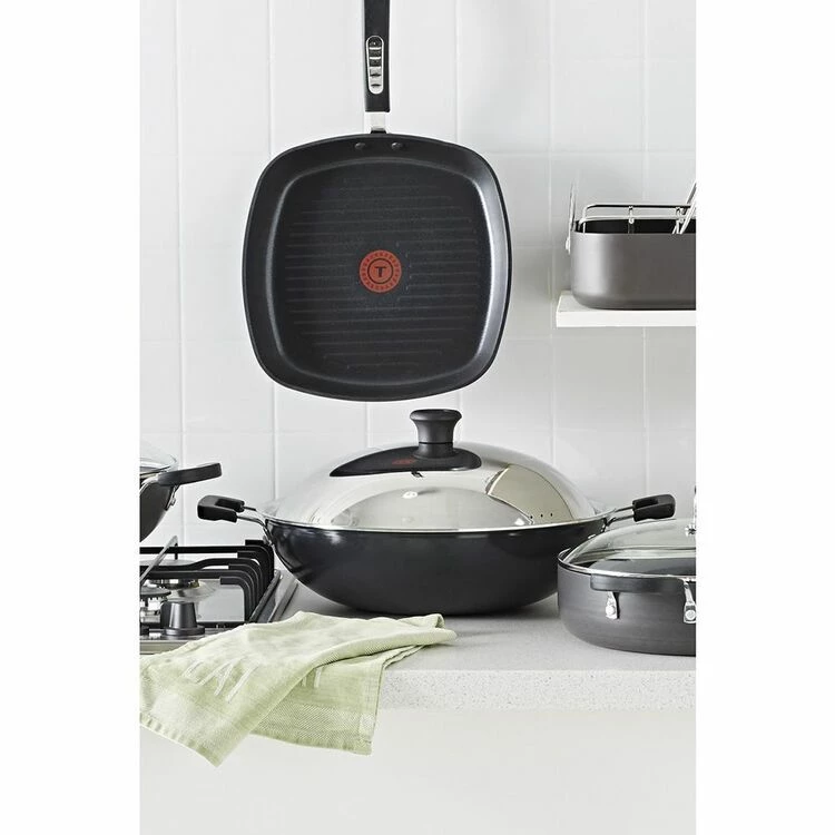Tefal Large Wok With Stainless Steel Lid 36cm 3 Tefal Large Wok With Stainless Steel Lid 36cm