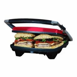 Smith & Nobel 4 Slice Snack Maker Red