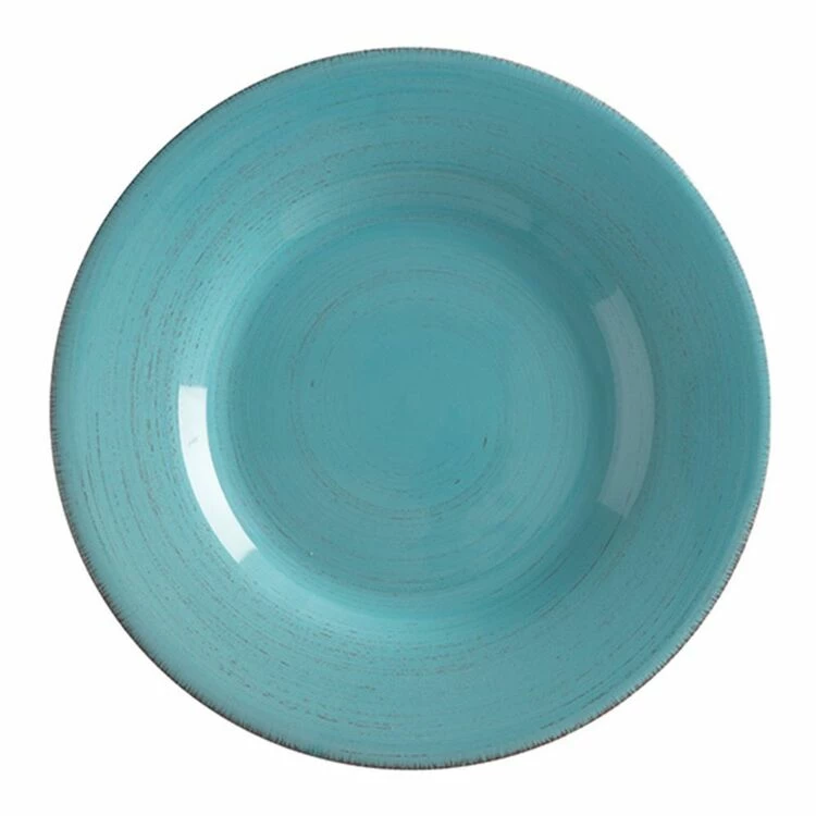 Casa Domani Portofino Turquoise Dinner Plate 28cm 3 Casa Domani Portofino Turquoise Dinner Plate 28cm