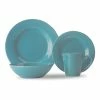 Casa Domani Portofino Turquoise 16-Piece Dinner Set 1 Casa Domani Portofino Turquoise 16-Piece Dinner Set -Dinnerware Sales SP 572400