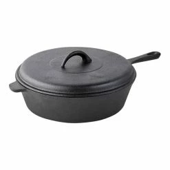 Smith & Nobel Raw Cast Iron Fry Pan 29.5cm -Dinnerware Sales SP 573258