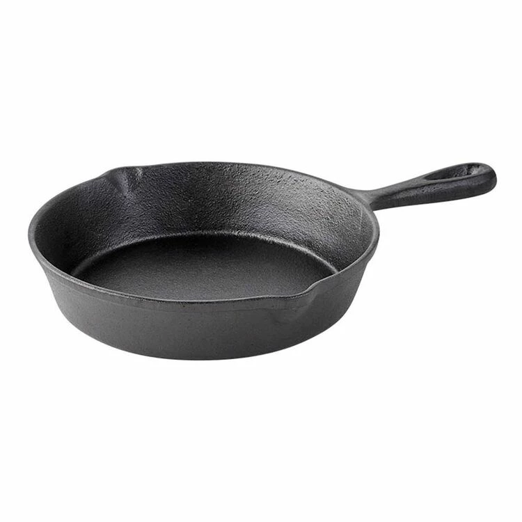 Smith & Nobel Raw Cast Iron Round Skillet 20cm 4 Smith & Nobel Raw Cast Iron Round Skillet 20cm - Image 2