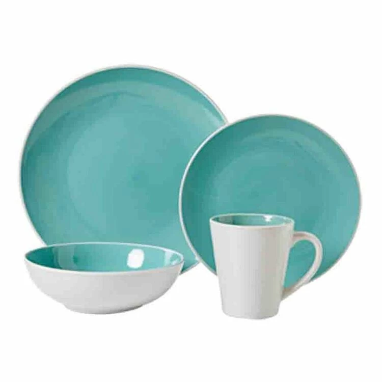 Soren Marlow 16-Piece Dinner Set Teal 3 Soren Marlow 16-Piece Dinner Set Teal