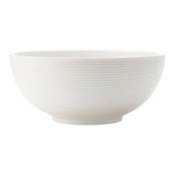 Casa Domani Casual White Evolve Noodle Bowl 18cm