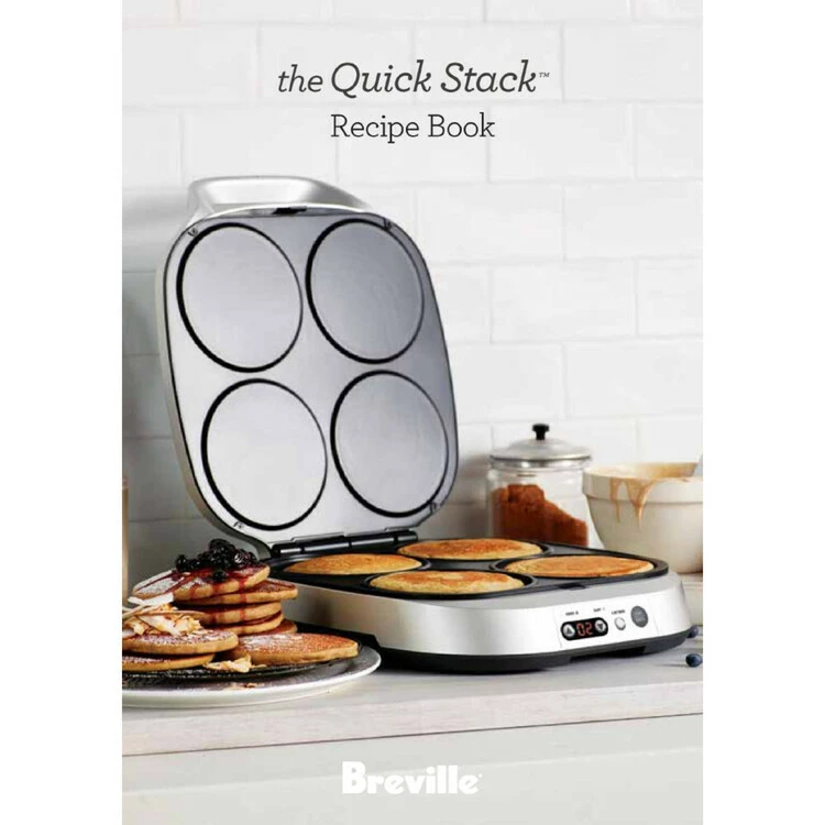 Breville Quickstack 4 Pancake Maker LPC140SIL 4 Breville Quickstack 4 Pancake Maker LPC140SIL - Image 2