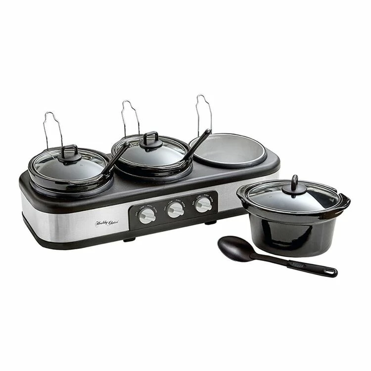 Healthy Choice 3 Pot Slow Cooker 4 Healthy Choice 3 Pot Slow Cooker - Image 2