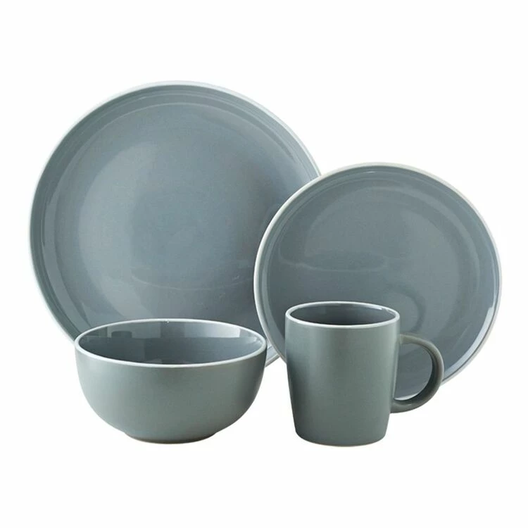 Soren Aurora 16-Piece Dinner Set Grey 4 Soren Aurora 16-Piece Dinner Set Grey - Image 2