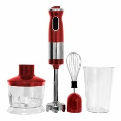 Healthy Choice Stick Mixer Set Red -Dinnerware Sales SP 608180