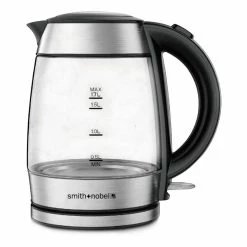 Smith & Nobel Glass Kettle Stainless Steel