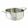 Swiss Diamond Premium Steel Uni Steamer With Lid 16/18/20cm 1 Swiss Diamond Premium Steel Uni Steamer With Lid 16/18/20cm -Dinnerware Sales SP 609131